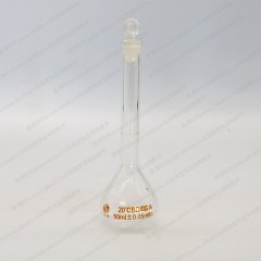 玻璃塞白量瓶(高硼硅，A级)