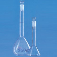 塑料塞玻璃白量瓶(A级)